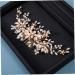 BELLIFFY Headgear Bride Wedding Hair Comb Bridal Flower Hair Comb Wedding Headdress Wedding Pearl Hair Comb Bridal Headpieces for Wedding Bridal Hair Accessories Wedding Hair Accessories - Buy Online on SooperMarket.com