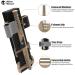 Buy Rhino Rescue Tourniquets - Tactical One-Handed First Aid Set for Emergency Bleeding | 2PC Black Life-Saving Gear for Military & Paramedics - Buy Online on SooperMarket.com