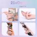 Topdirect Geln gel Starter Set | 20 Colors Shellac Set with 48W UV Lamp | 5-in-1 Adhesive Gel Polish for DIY Nail Design - Buy Online on SooperMarket.com