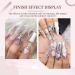 Saviland Clear Acrylic Powder 2.12 OZ - Professional Large Capacity Nail Polymer for Extension & French Manicure | Ideal Christmas Gift for Nail Salons & Home DIY - A1-Clear Acrylic Powder - Buy Online on SooperMarket.com