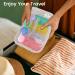 90ml Silicone Travel Bottles Set - Leak-Proof TSA Approved - 17 Portable Containers for Shampoo & Lotion - BPA Free - Ideal for International Travel - Buy Online on SooperMarket.com