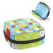 Anna Cowper Fruits Pattern Sanitary Napkin Storage Bag Feminine Menstrual Cup Pouches Nursing Pad Holder Tampon Bags Portable Period Bag for Women Teen Girls 1Pcs Multi-colored 7