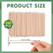 Wooden Wax Sticks Eyebrow Lip Nose Waxing Sticks Small Wax Spatulas Applicator Wood Craft Sticks for Hair Removal and Smooth Skin Spa and Home Usage (300PCS) - Buy Online on SooperMarket.com