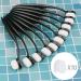 UNIMEIX 10 Pack Black Blending Brushes for Card Making and Crafts - Art Blender Brush Set with Cover - Buy Online on SooperMarket.com