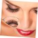 Eyelash Inspection Mirror - Heart Shape Eyelash Mirror for Extensions | Salon Makeup Magnifier (18.7x5.6x0.8cm) - Perfect for Lash Techs - Buy Online on SooperMarket.com