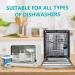 Wash Warrior Dishwasher Cleaner Tablets - 16 Count | Deodorizer & Cleanser for All Dishwashers - Buy Online on SooperMarket.com