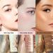 Lovelycat Body Glitter Powder Stick Face highlights Shimmer Face and Body Highlighter Powder with Sponge Head Magic Colour Shiner Powder for Face Body Arms Collarbones and Leg (01#White) - Buy Online on SooperMarket.com
