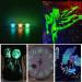 24 Pack Glow in The Dark Pigment Powder - Luminous Neon Colors for DIY Nail Art, Slime, Resin, Acrylic Paint - Non-Toxic Fluorescent UV Powder - Buy Online on SooperMarket.com