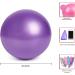 Mini Exercise Ball 9 Inch - Red Pilates & Yoga Ball for Core Training & Physical Therapy - Buy Online on SooperMarket.com