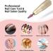 MelodySusie Professional Tornado Carbide Tungsten Nail Drill Bit - Fine Tapered Series Bit-X for Manicure Pedicure Gel Polishing - Purple Salon Bits - Buy Online on SooperMarket.com