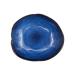 Serving Plates Household Ceramic Dinner Plate Blue Glaze Salad Plate Fruit Plate Bread Plate Irregular Tableware Western Food Plate/Kitchen Supplies for Appetizer Dinner and Desserts (Size : 26.5cm