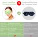 16-Pack Heated Eye Mask for Dark Circles & Puffiness - Disposable Steam Mask for Stress Relief, Dry Eyes - Works Better with Eye Cream - Portable Beauty Care - Unscented - Buy Online on SooperMarket.com