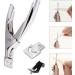 Professional Rustproof Nail Clippers for Acrylic & False Nails - Sharp Manicure Pedicure Trimmer Tool (Silver) - Buy Online on SooperMarket.com