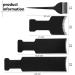 4-Piece Balayage Highlighting Board Set with Hair Dye Paddle Brush - Black - Buy Online on SooperMarket.com