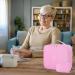 Keraneet 2-Piece Medication Bag | Dust-Repellent Portable Pharmacy Storage for Travel & Home - Pink - Buy Online on SooperMarket.com