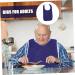 Apron Bibs Adult Eating Bib Household Clothing Protector Bib for Adults for Eating Food Eating Bib Adult Bib Dinner Bib Elder Eat Bib Polyester Neutral1149 - Buy Online on SooperMarket.com