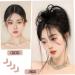 Clip on Ponytail for Woman 8 Teeth Claw Messy Bun Makeup Ponytail Extension Synthetic Fiber Stylish Clip in Claw Hair Washable Hairpiece for Photography Black - Buy Online on SooperMarket.com