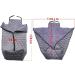 Winter Thicken Wheelchair Warmer Blanket Windproof Fleece Lined Cozy Leg Cover with Zipper 130x66 cm - Buy Online on SooperMarket.com