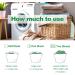 Eco-Friendly Laundry Detergent Sheets - Hypoallergenic Ultra-Concentrated Travel-Ready | Natural Fresh Linen Scent (120 Loads 60 Sheets - Buy Online on SooperMarket.com