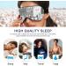 Haskirky Light Blocking Eye Mask - Adjustable Unisex Travel Mask for Deep Sleep, Yoga, and Meditation - Breathable & Comfortable - Cat Grey - Buy Online on SooperMarket.com