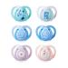 Tommee Tippee Moda Pacifiers - BPA-Free Silicone Binkies for 0-6m - 2-Count - Buy Online on SooperMarket.com