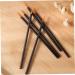 FOYTOKI 100pcs Disposable Eyeliner Brush Lip Gloss Wands Fine Eyeliner Brush Face Makeup Black Plastic - Buy Online on SooperMarket.com