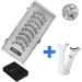 Wezalget Magnetic Eyelashes 2 Pair Portable False Eyelashes False Lashes Kit Natural Look Reusable Lashes with Applicator 3D Artificial Eyelashes for Women - Buy Online on SooperMarket.com