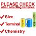 Buy Exell 1/3AA 1.2V 300mAh NiMH Rechargeable Batteries - Perfect for Telecoms UPS Smart Grid RC Devices & Electric Tools - International Shipping Available - Buy Online on SooperMarket.com