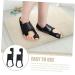 PLAFOPE Hallux Valgus Wrist Thumb Brace - Hammer Toe Straightener & Bunion Separator with Metatarsal Pads - Black - Buy Online on SooperMarket.com