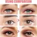 LINXINS 2PCS Double Eyelid Styling Cream Double Eyelids Modeling Cream Double Eyelid Shaping Styling Cream Long Lasting Waterproof Double-fold Eyelids Cream with 2 Brushes - Buy Online on SooperMarket.com