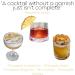 3.5 Oz Dehydrated Pineapple for Cocktails | Dried Pineapple garnish halfmoons | Dried pineapple with skin | Edible Cocktail Garnish | Dehydrated fruit for cocktails | Over 20 Pineapple halfmoons - Buy Online on SooperMarket.com