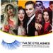Buy Blue Long Eyelashes - 2 Pairs Halloween Fake Lashes for Stunning Eye Makeup | Perfect for Costumes & Performances - Buy Online on SooperMarket.com