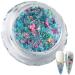 1Box 3D Dried Flower Nails Art Nail Accessories Elegant Nails Art Adornments Decoration Perfect For Nail Decoration Nails Art Decorations S053B