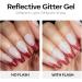 Modelones Red Gel Nail Polish 6 Colors Ruby Sparks Collection Popular Glitter Gel Polish Cat Eye Burgundy Red Sparkle Bloody Red Nail Polish Kit Art DIY Home Salon Gifts for Women - Buy Online on SooperMarket.com