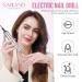 Saviland Portable Electric Nail Drill Machine - 20000 RPM USB Nail File Kit for Manicure Home Salon Use - Includes 7 Nail Drill Bits and 51 Sanding Bands - Silvery - Buy Online on SooperMarket.com