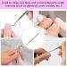 Stainless Steel Corner Lifter Foot Care Instrument - 17 cm Nail Shaver & Cleaner for Ingrown Toenails | Podology Tools - Buy Online on SooperMarket.com