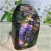Natural Crystal Rough 650g-700g Natural Purple Light Labradorite Stone Gemstone and Crystal Original Grinding Heal Home Decoration 1pc - Buy Online on SooperMarket.com