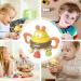 Soft Chewing Bite Toys for Children | Educational Teething Handrest for Finger Sensitivity & Coordination - Buy Online on SooperMarket.com