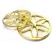 PS Flower Bridle - Lily | Bitless Bridle in Gold - Shop Now for International Shipping - Buy Online on SooperMarket.com