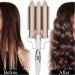 3 Barrels Curling Iron | Fast Heating Hair Waver & Crimper - 25mm Hair Curler Tool for Gorgeous Waves | International Shipping Available - Buy Online on SooperMarket.com