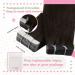 Youngsee Dark Brown Tape-In Extensions | 60 cm Real Hair | Invisible 50g - 20pcs #2 - Buy Online on SooperMarket.com