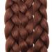 Shop Tess Braids Extensions - 60 cm Chocolate Brown Jumbo Kanekalon Hair - 3 Pack Braid Extensions for Box Braids - Buy Online on SooperMarket.com