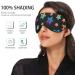 Haskirky Light Blocking Eye Mask - Adjustable for Men and Women | Perfect for Business Trips, Yoga, Meditation, Office Deep Sleep | Rainbow Stars Design - Buy Online on SooperMarket.com