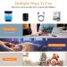 Beioue 1000ML Cool Mist Humidifier with Night Light - Home, Bedroom, Office, Travel - Black - Buy Online on SooperMarket.com
