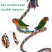 Aedcbaide Bird Parrots Toys 2 Pack Parakeet Parrot Swing Chewing Hanging Toys with Bell 59inch Bird Cotton Rope and 7Inch Diameter Bird Hanging Swing for Budgie Cockatiels Conures Finches - Buy Online on SooperMarket.com
