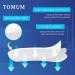 Tomum Mouth Tape for Sleeping - 90 PCS Yellow | Advanced Sleep Strips for Better Nose Breathing, Instant Snoring Relief & Less Mouth Breathing - Buy Online on SooperMarket.com