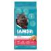 IAMS Proactive Health Dry Cat Food Adult - Indoor Weight & Hairball Care with Salmon 3.18kg Bag 3.18 kg (Pack of 1) Cat Food