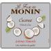 MONIN Coconut Fruit Mix Puree 1L for Cocktails and Frappes - Vegetarian, Allergen-Free, 100% Natural Flavours. 2-in-1 Coconut Puree & Sugar Syrup Hybrid - Buy Online on SooperMarket.com