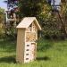 Wooden Butterfly House Safe Protective Insect House Bee Hotel Butterfly Habitat for Mason Bees Solitary Gardens Ladybugs Butterfly  - Buy Online on SooperMarket.com