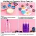 Edible Glitter Set - 12 Colors Tasteless Glitter Powder for Cakes Drinks & Chocolates | 3G Pack - Buy Online on SooperMarket.com